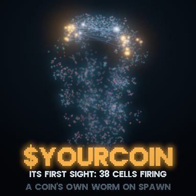 What a fresh worm makes of the ticker $YOURCOIN